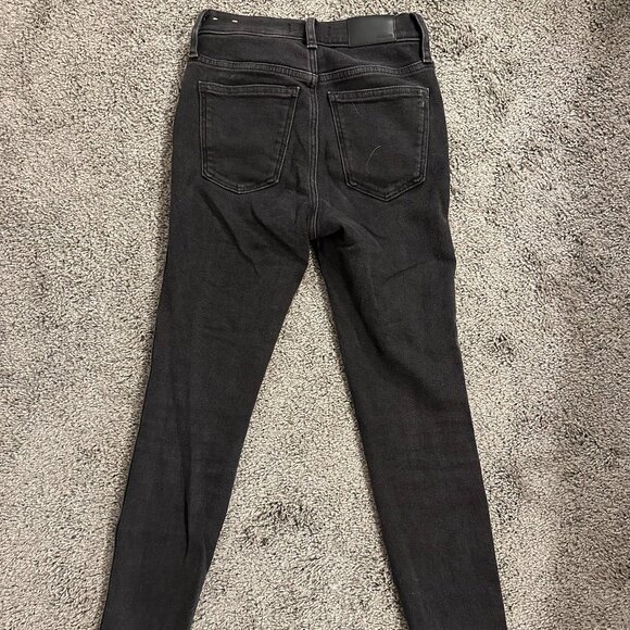 Madewell - Petite 10" High-Rise Skinny Jeans in Starkey Wash - 25P - Picture 2 of 5